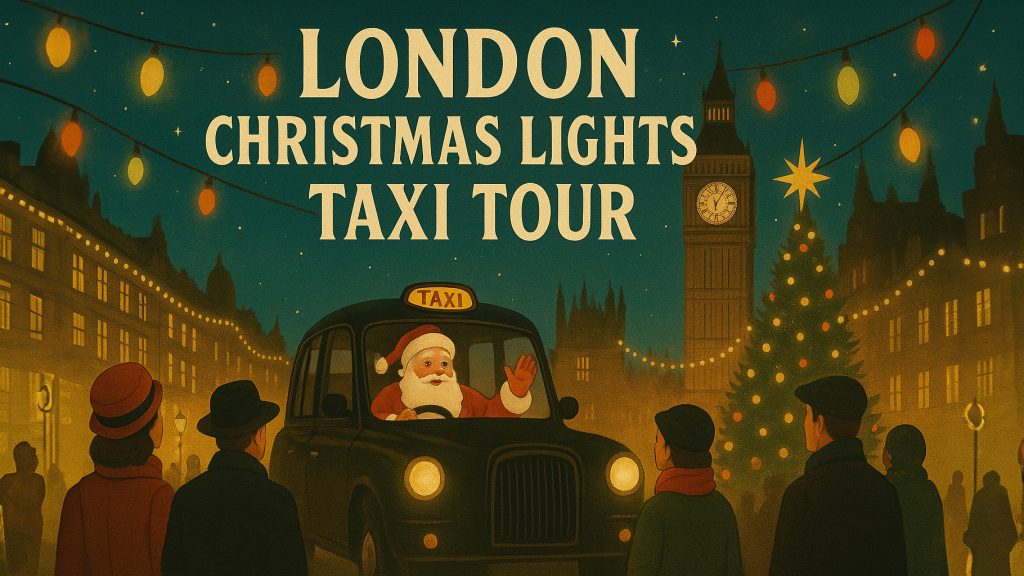 London Christmas Lights Taxi Tour
