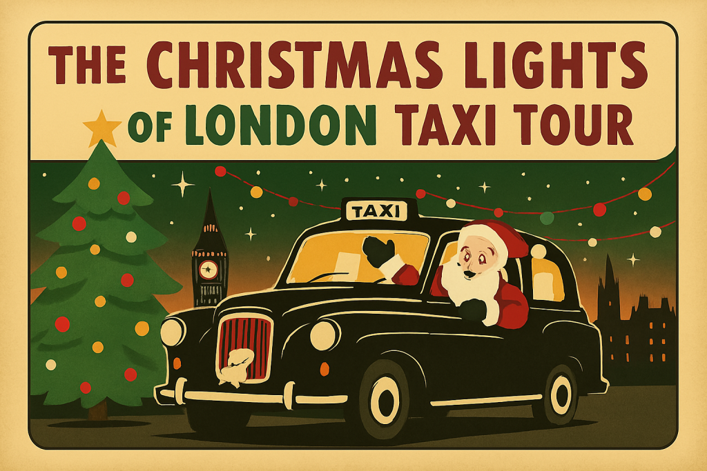 London Christmas Lights Taxi Tour